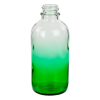 120mL Faded Green E-Liquid Boston Round Glass Bottle with 22/400 Neck (Cap Sold Separately)