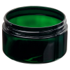 4 oz. Dark Green PET Straight-Sided Round Jar with 70/400 Neck (Cap Sold Separately)