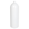 32 oz. White PET Cosmo Round Bottle with 28/410 Neck (Cap Sold Separately)