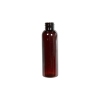 2 oz. Light Amber PET Cosmo Round Bottle with 20/400 Neck (also fits 20/410) (Cap Sold Separately)