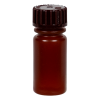 4mL Nalgene™ Narrow-Mouth Translucent Amber HDPE Bottle with 13/415 Cap