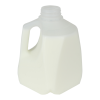 32 oz. Squat HDPE Dairy Jug with 38mm DBJ Neck (Cap Sold Separately)