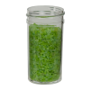 1-1/2 oz. Clear Polystyrene Straight-Sided Round Jar with 38/400 Neck (Cap Sold Separately)