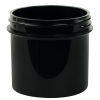 3 oz. Black Polypropylene Straight Sided Jar with 58/400 Neck (Cap Sold Separately)