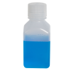 8 oz./250mL Nalgene™ Narrow Mouth Polypropylene Square Bottle with 38/430 Cap