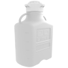 20 Liter White EZgrip® Polypropylene Carboy with 120mm Closed Cap