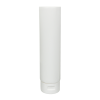 8 oz. White MDPE Open End Lotion Tube with Flip-Top Cap