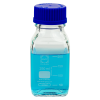 1000mL Square Glass Media/Storage Bottle with GL45 Cap