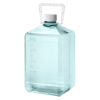 5 Liter Sterile Square Nalgene™ Polycarbonate Biotainer™ Bottle with Handle & 48mm Cap - Case of 6