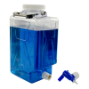 7.6 Liter/2 Gallon Rectangular Nalgene™ Clearboy™ Container with Spigot