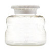 250mL SECUREgrasp® Polystyrene Sterile Bottles with 45mm White Caps - Case of 24