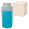 32 oz./1000mL Nalgene™ Wide Mouth IP2 HDPE Shipping Bottles with 63mm Caps - Case of 24