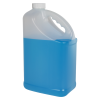 128 oz. HDPE Slant Handle Jug with 38/400 CRC Cap with F217 Liner