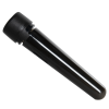 100mm Translucent Black PET Aviator Tube with Translucent Cap & Seal