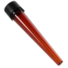 113mm Amber PET Aviator Tube with Black Cap & Seal