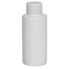 2 oz. White PET Cylindrical Bottle with 20/410 Plain Cap with F217 Liner