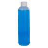 12 oz. HDPE Natural Cosmo Bottle with CRC 24/410 Cap with F217 Liner
