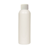 2 oz. White PET Cosmo Round Bottle with Plain 20/410 Cap with F217 Liner