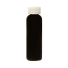 2 oz. Black PET Cosmo Round Bottle with CRC 20/410 Cap with F217 Liner
