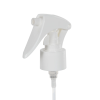 24/410 White Mini Trigger Sprayer with 6-3/4" Dip Tube & Locking Ship Clip