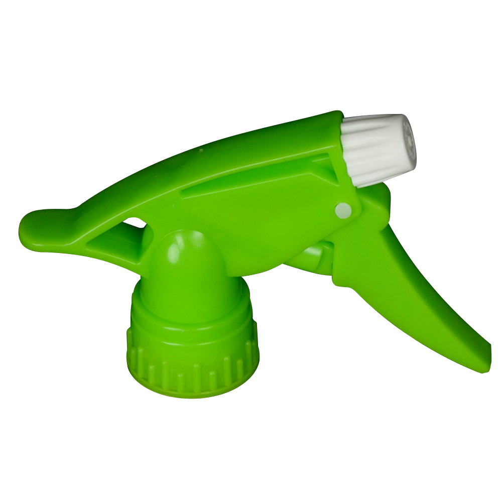 28/400 Neon Green Polypropylene Model 300™ Spray Head with 7-1/4" Dip Tube (Bottle Sold Separately)