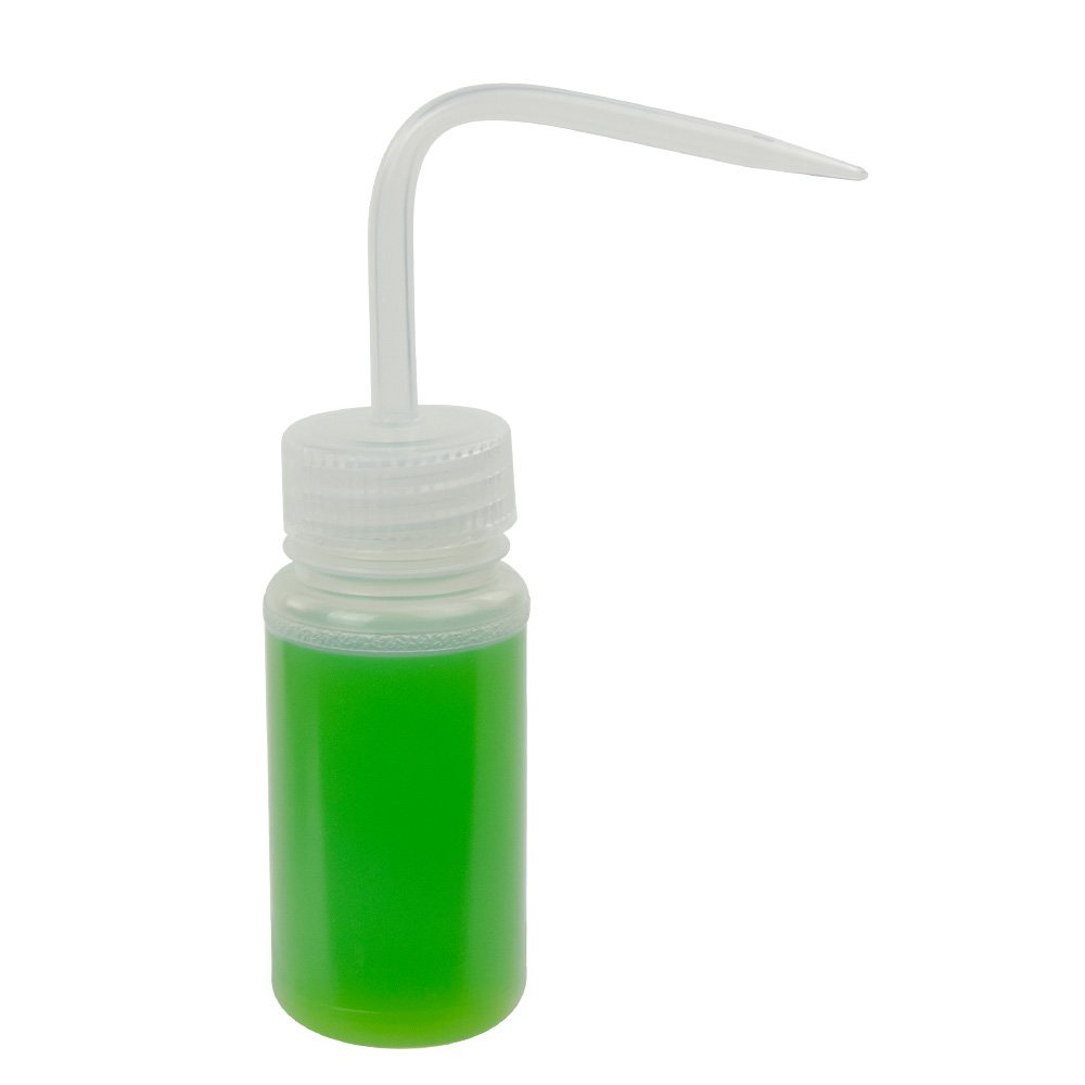 125mL Scienceware® Wide Mouth Wash Bottle with Natural Dispensing Nozzle