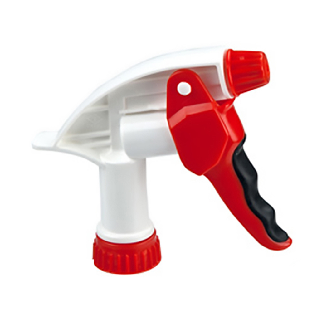 28/400 Red & White Big Blaster Cushion Grip Sprayer with 7-1/4" Dip Tube