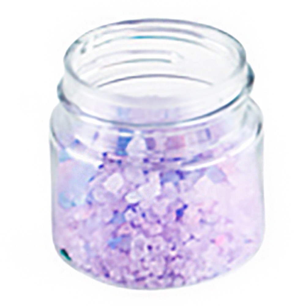 1/2 oz. Clear PET Straight-Sided Round Jar with 33/400 Neck (Cap Sold Separately)