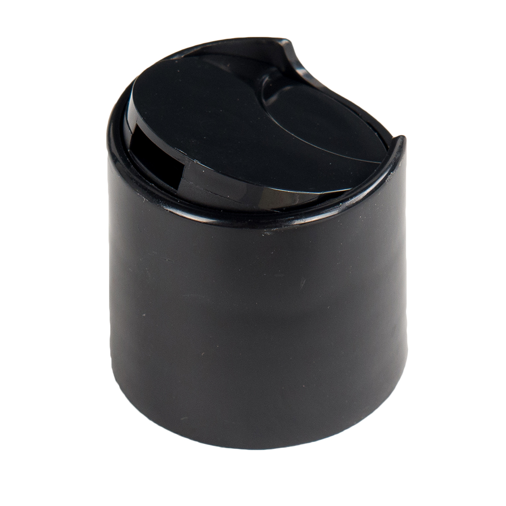 28/410 Black Dispensing Disc-Top Cap with 0.330" Orifice