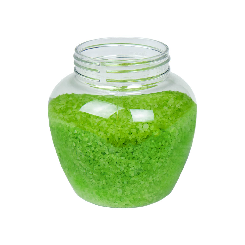16 oz. Clear PET Apple Jar with 63mm Neck (Caps Sold Separately)