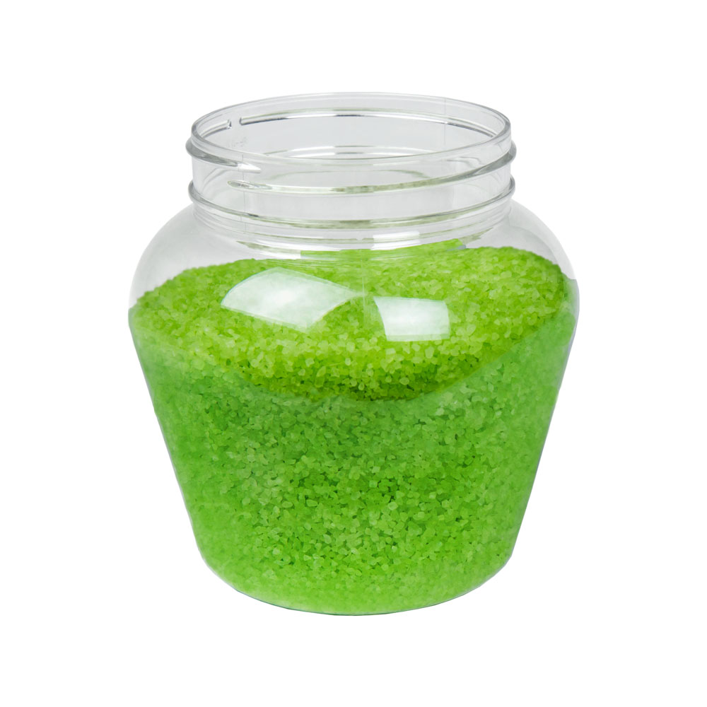 32 oz. Clear PET Apple Jar with 89mm Neck (Caps Sold Separately)