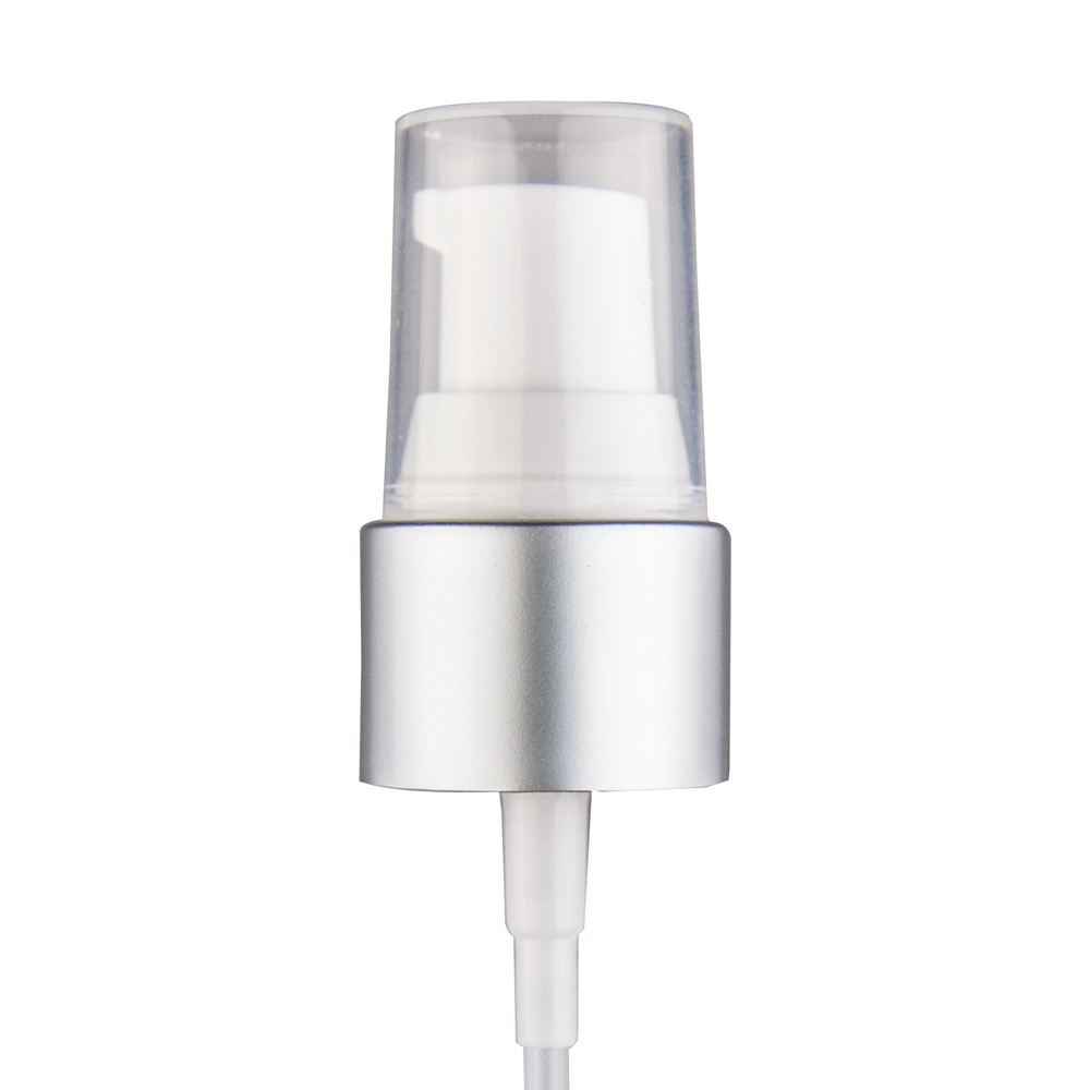 Download 20/410 Brushed Silver/White Smooth Treatment Pump - 4" Dip ... Yellowimages Mockups