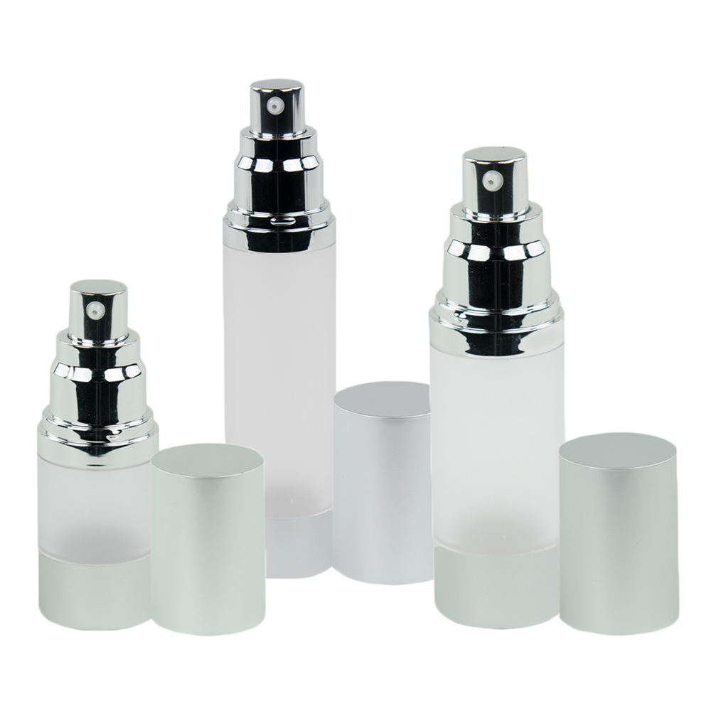 Download Frosted Brushed Aluminum Airless Bottles With Pumps U S Plastic Corp