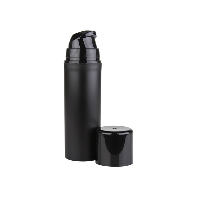 30mL Black Mini Airless Dispenser with Cap