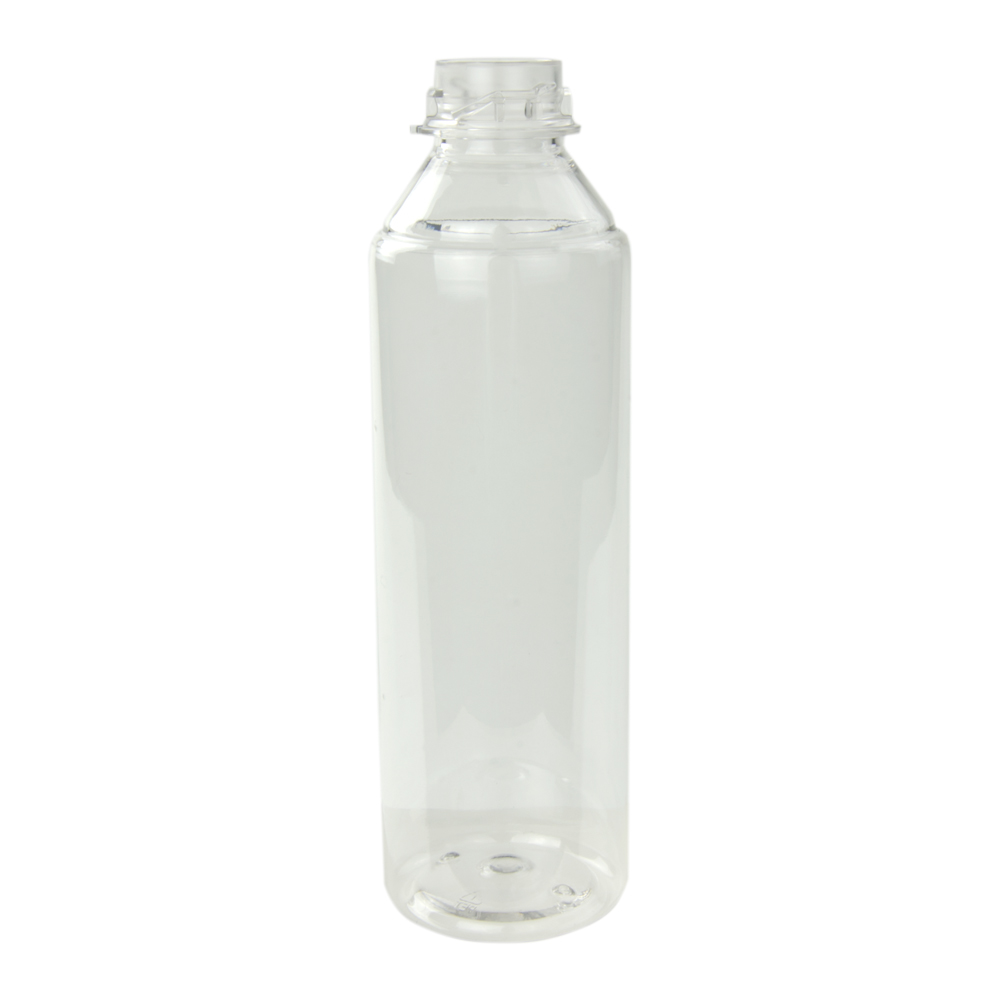 24 oz. Clear PET Smooth Water Bottle with 28mm PCO Neck (Cap Sold  Separately)