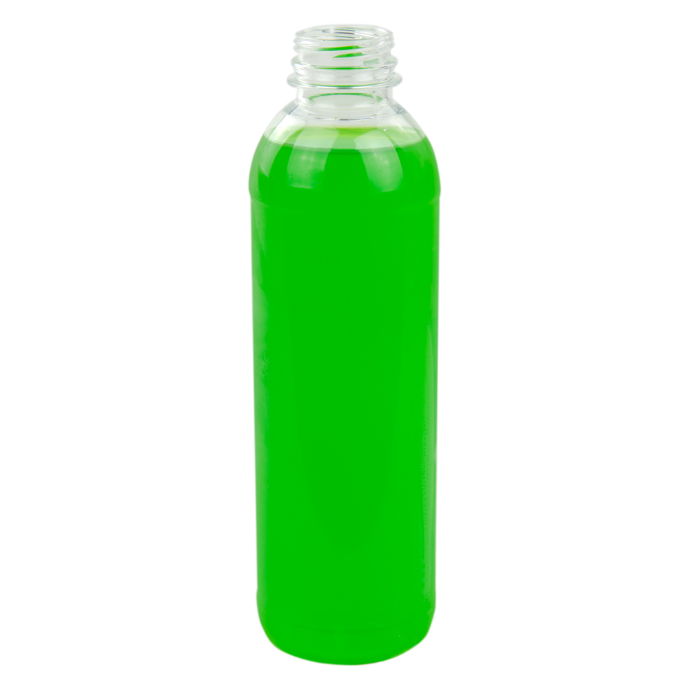 10 oz. Round Energy PET Beverage Bottle with 38mm DBJ Neck (Cap Sold Separately)