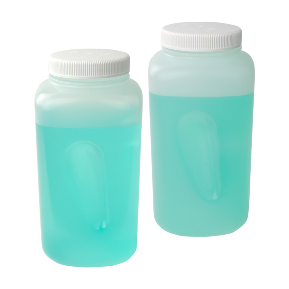 Thermo Scientific™ Nalgene™ Wide Mouth Jar with Handgrips & Caps