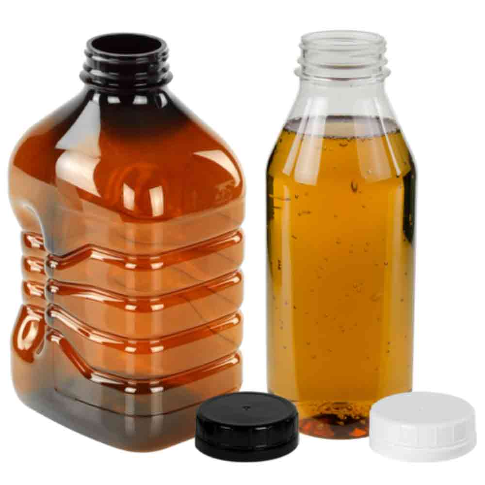 PET Beverage Bottles & Caps