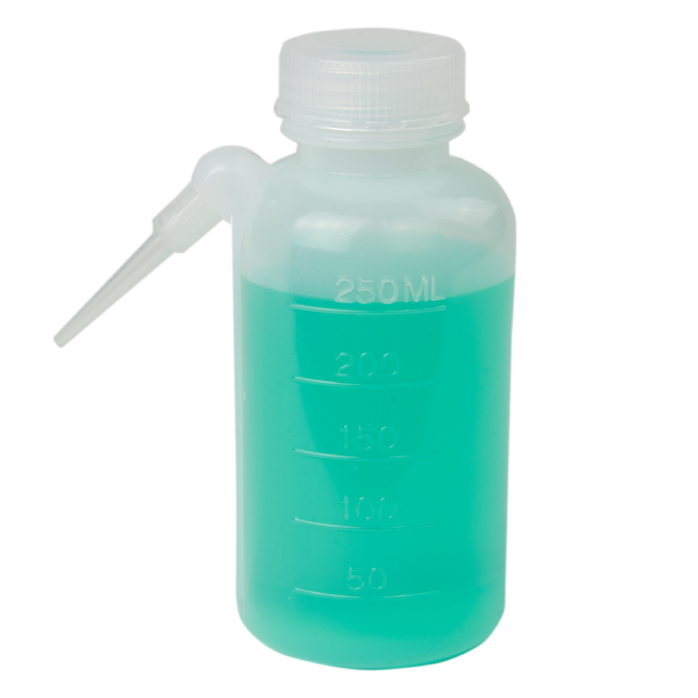 250mL Natural LDPE UniSafe™ Unitary Wash Bottle | U.S.