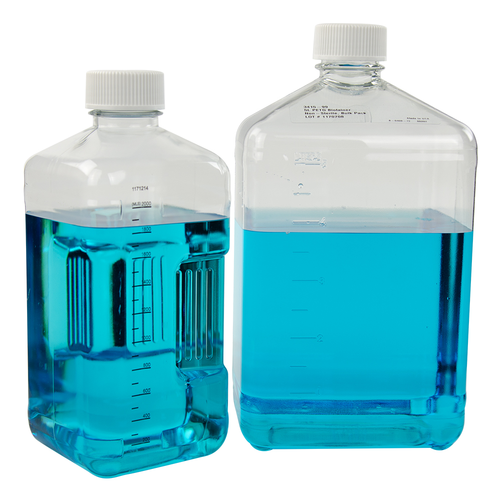 Thermo Scientific™ Nalgene™ PETG Biotainer™ Bottles with Caps
