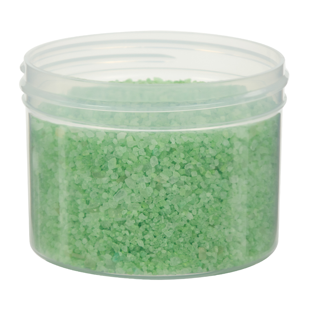 8 oz. Clarified Polypropylene Straight-Sided Round Jar with 89/400 Neck (Cap Sold Separately)