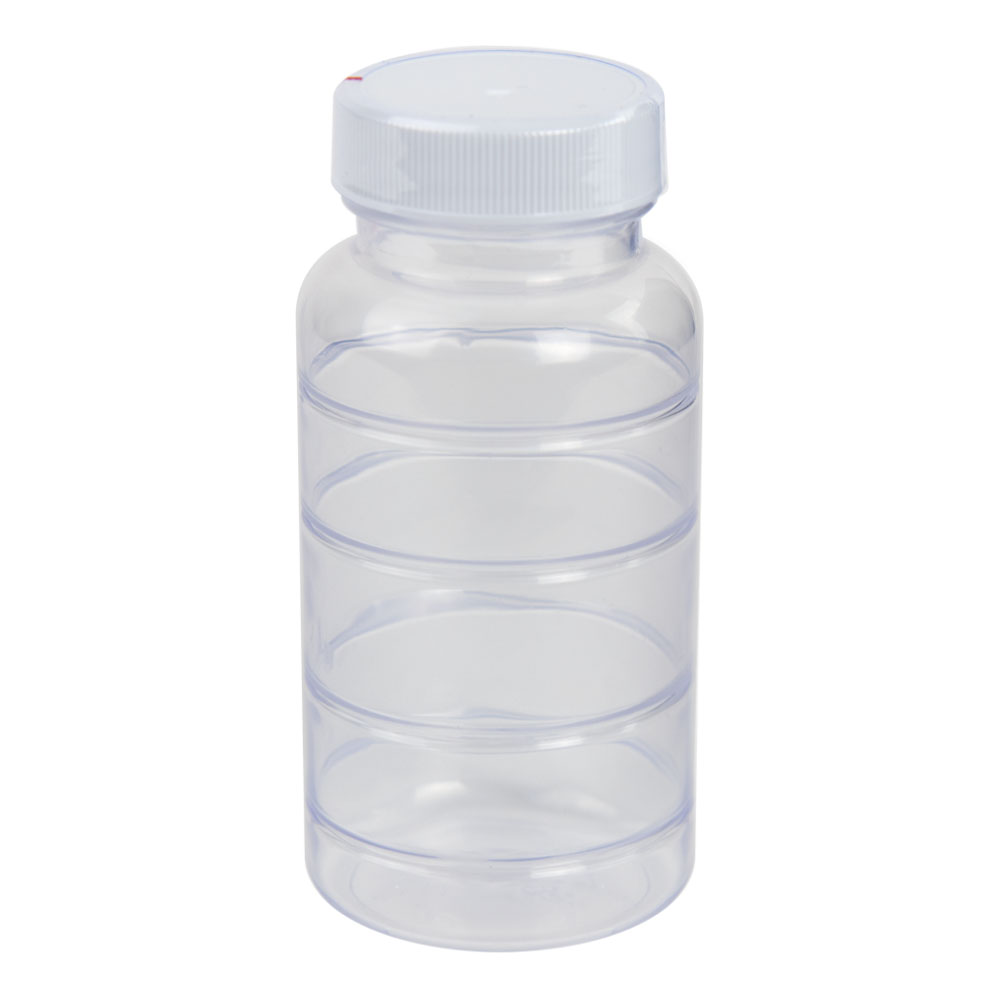 5 oz. ABS Bottle with Clear Tamper Evident Band