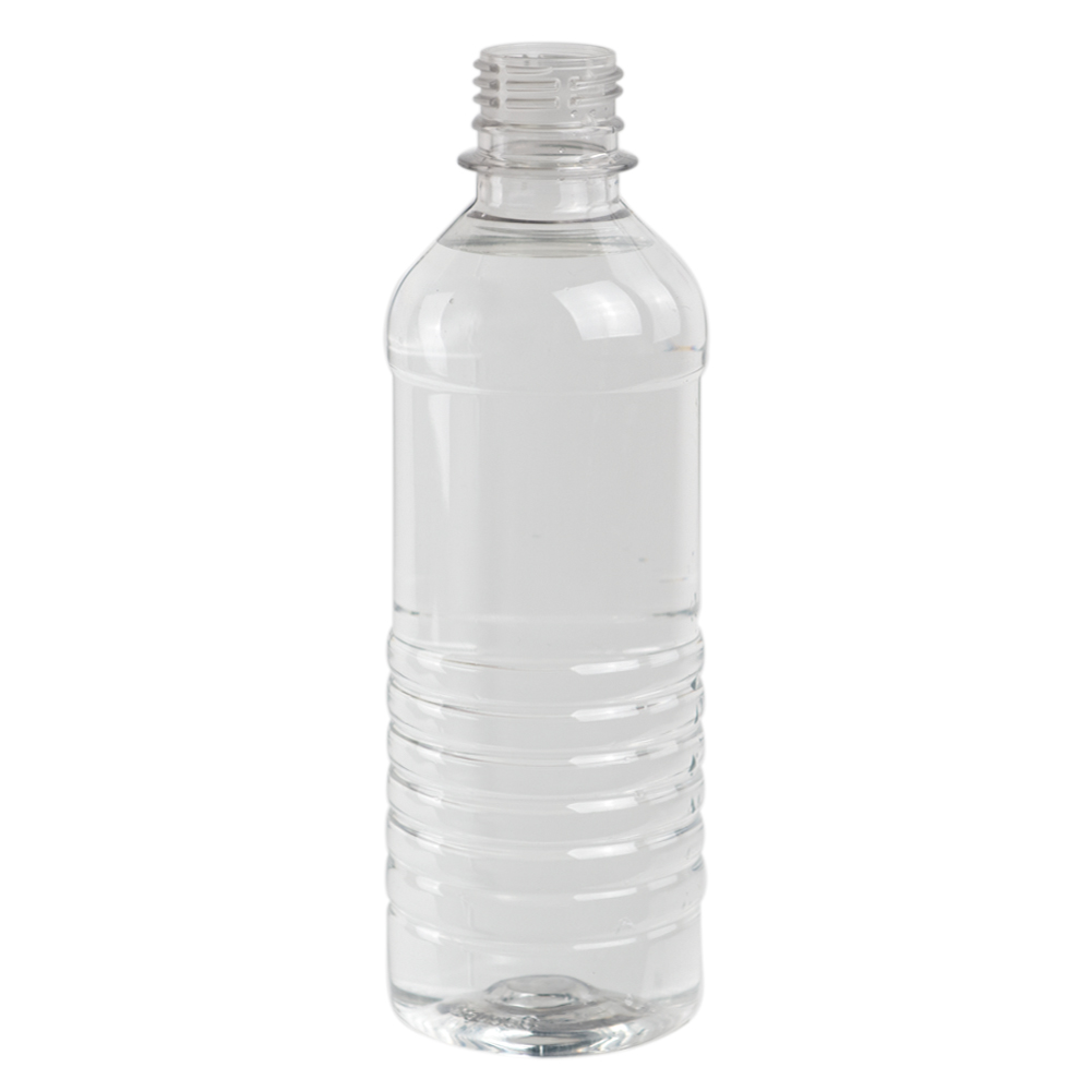 12 oz. Clear PET Tall Water Bottle with 28mm PCO Neck (Cap Sold