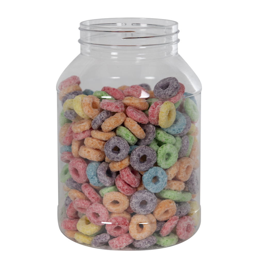 32 oz. Clear PET Round Jar with 70/400 Neck (Caps Sold Separately)