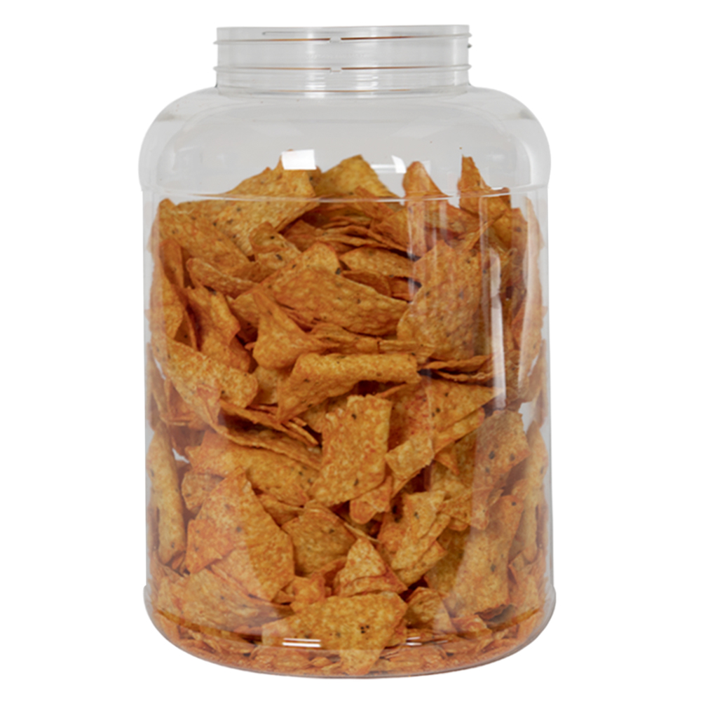 225 oz. Clear PET Jar with 120/400 Neck (Caps Sold Separately)