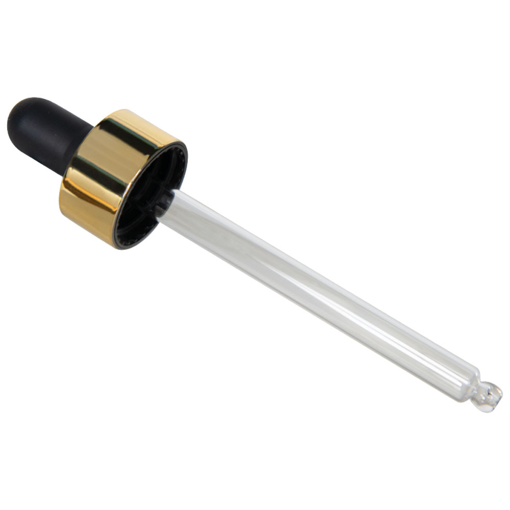 20/400 Gold ABS Short Neck Dropper with 85mm Tube