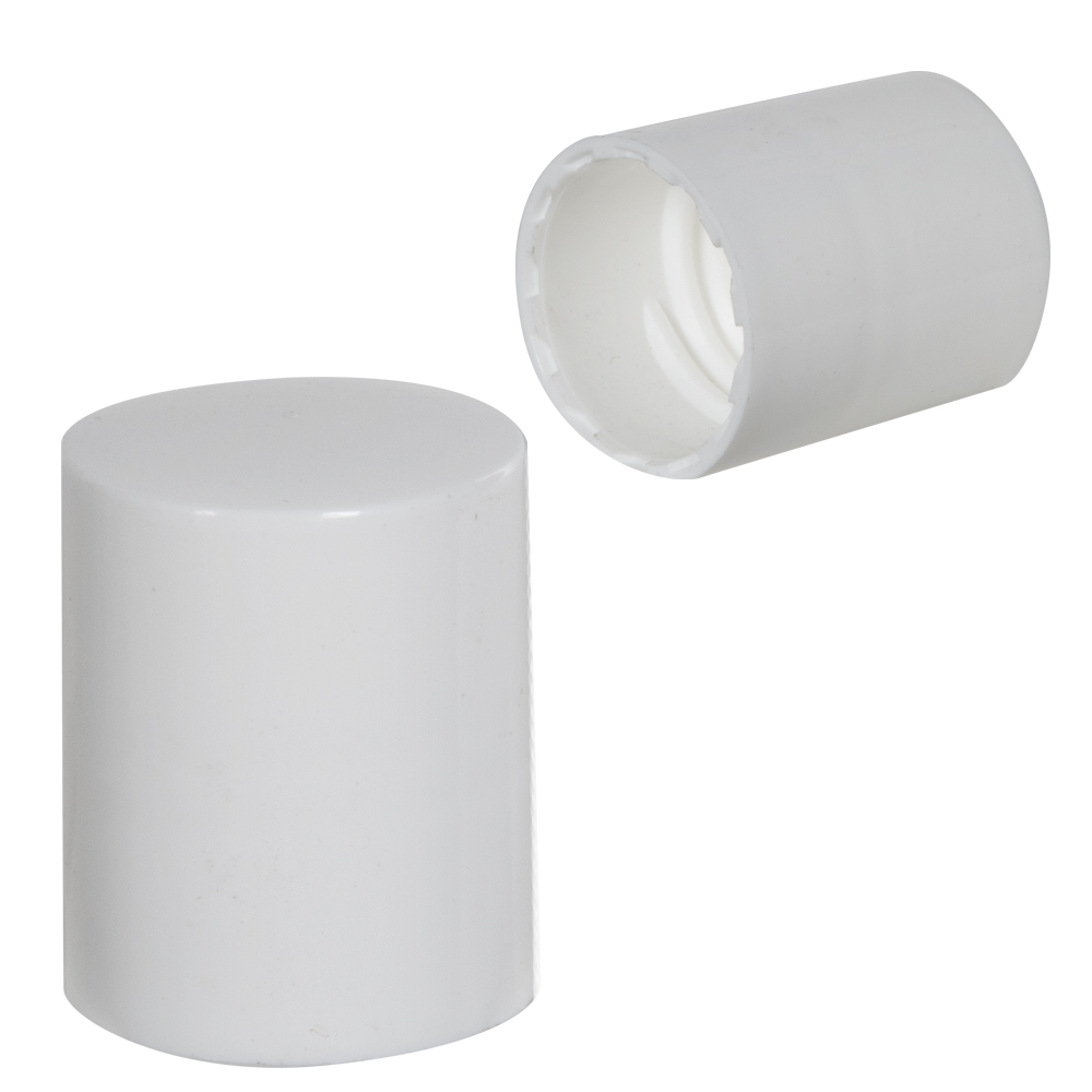 20/415 White Smooth Polypropylene Cap with F217 Liner