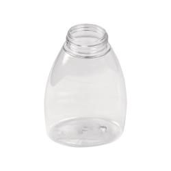 250mL Clear PET Foamer Style Oval Bottle with 40mm Neck (Pump Sold Separately)