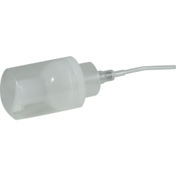 43mm Natural Foamer Pump with 2.72" Dip Tube, 1.6mL Output & Clear Over-Cap