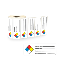 Chemical Write-On Labels